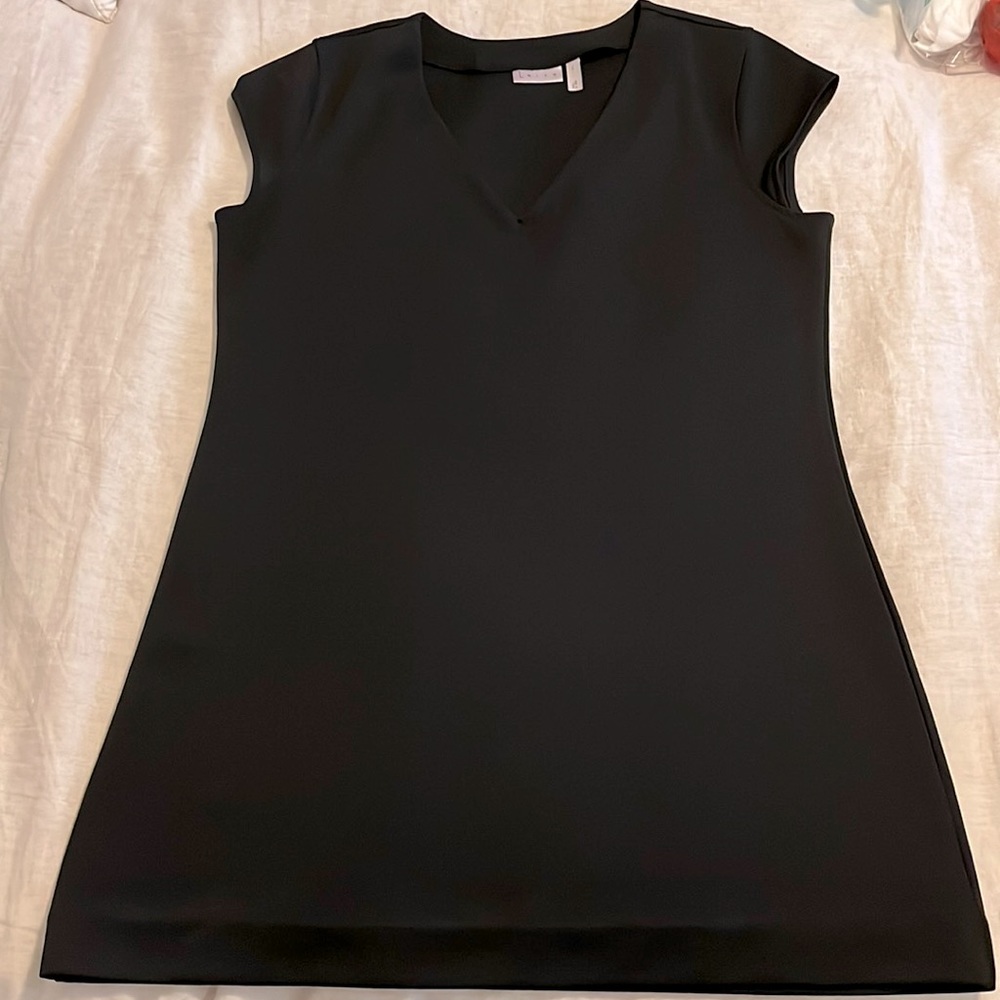Leith black mini dress size L